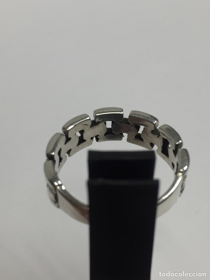 Joyeria: Sortija de plata contrastada - Foto 3