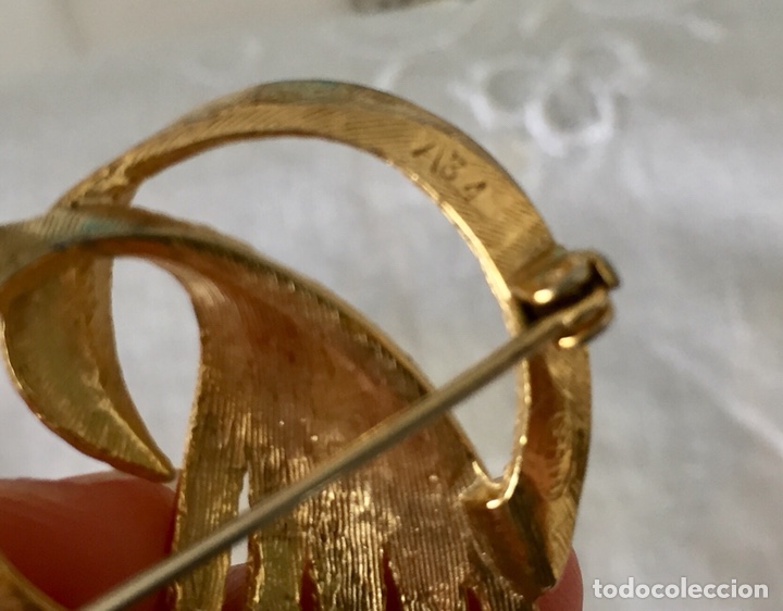 Joyeria: Broche dorado a&ntilde;os 50 - Foto 5