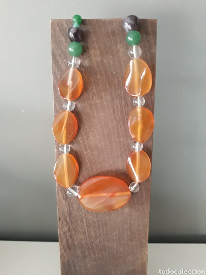 Joyeria: ESPECTACULAR COLLAR DE PIEDRA NATURAL. S3 C - Foto 1
