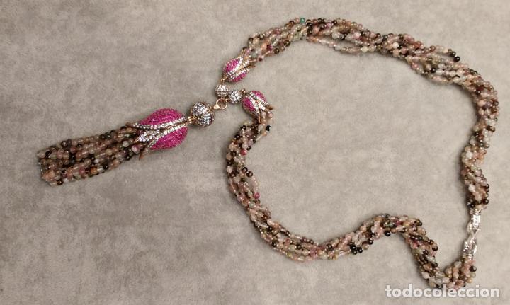 Joyeria: COLLAR DE TURMALINAS DE COLORES. - Foto 3