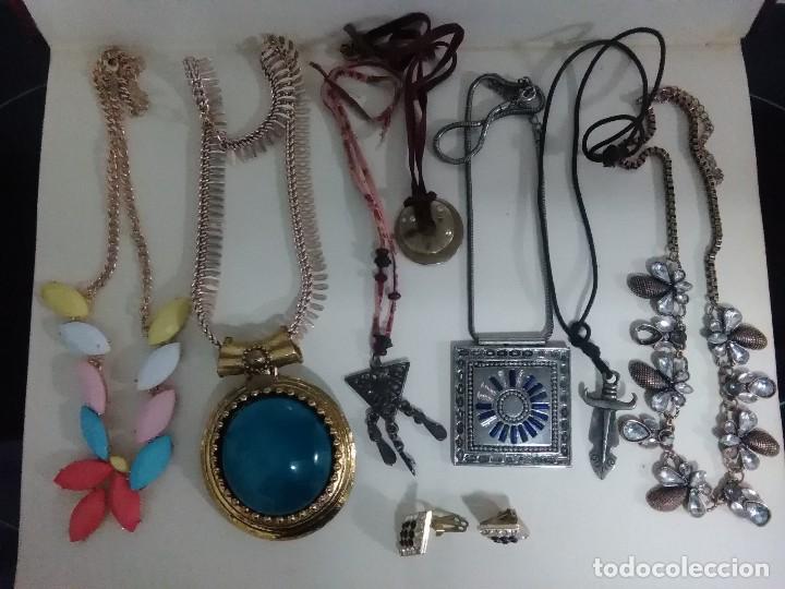 Joyeria: 7 collares 1 pendientes bisuter&iacute;a 64 - Foto 1