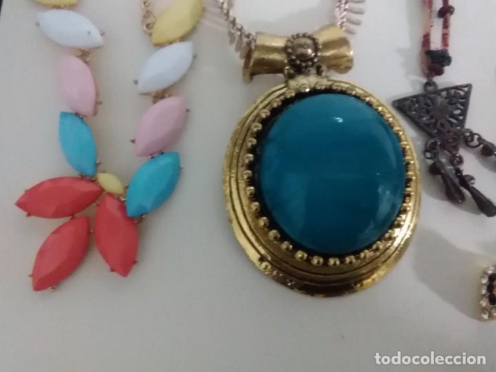 Joyeria: 7 collares 1 pendientes bisuter&iacute;a 64 - Foto 2