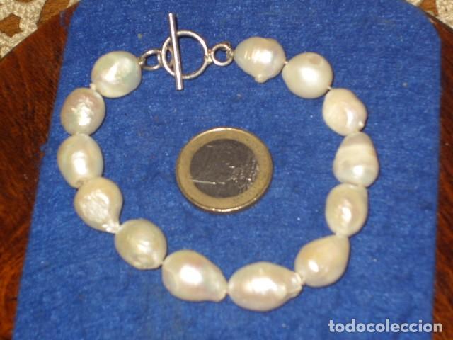 Joyeria: PULSERA DE PERLAS BARROCAS. - Foto 3