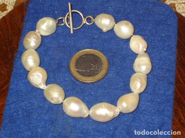 Joyeria: PULSERA DE PERLAS BARROCAS. - Foto 4