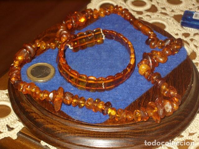 Joyeria: COLLAR Y PULSERA DE AMBAR DEL BALTICO. - Foto 4