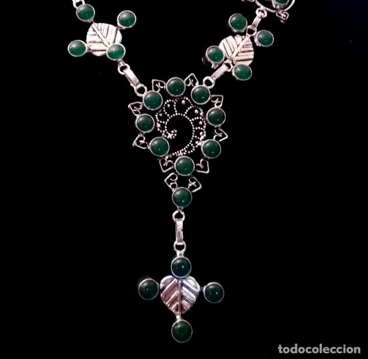 Joyeria: COLLAR - GARGANTILLA CON JADE NATURAL - 43 GRAMOS. - Foto 3