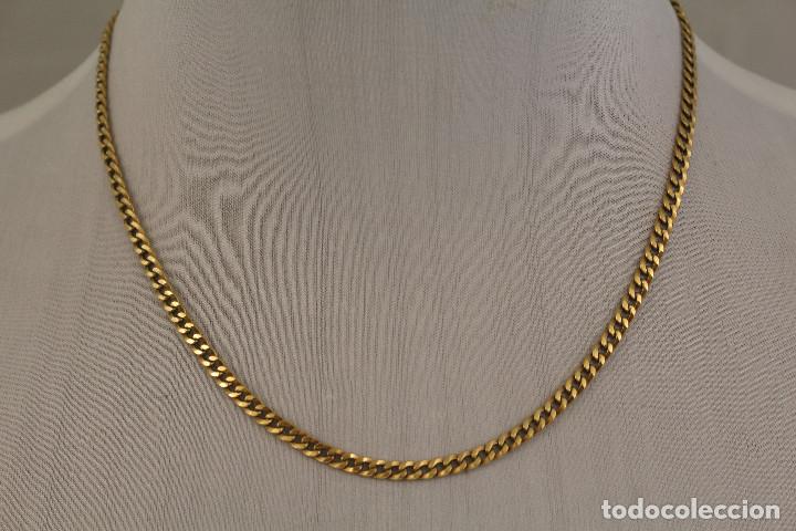 marea Indefinido cola cadena en plata de ley chapada en oro - Buy Antique chains on todocoleccion