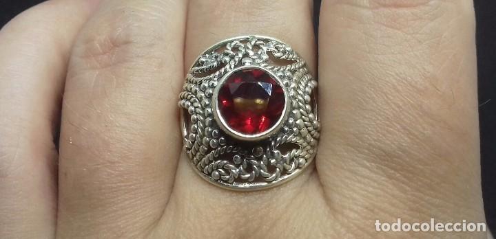 Joyeria: Anillo en Plata de Ley labrada - Foto 6