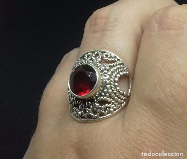 Joyeria: Anillo en Plata de Ley labrada - Foto 7