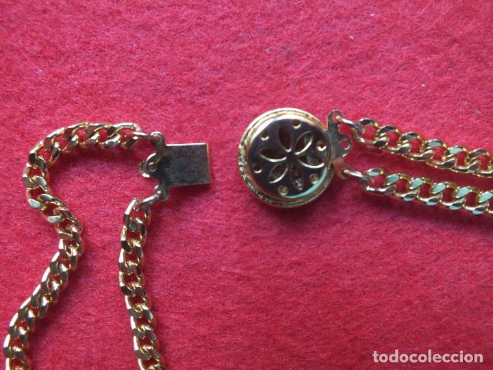Joyeria: COLLAR DOS VUELTAS CADENA DORADA CON CIERRE Y BOLAS - Foto 5