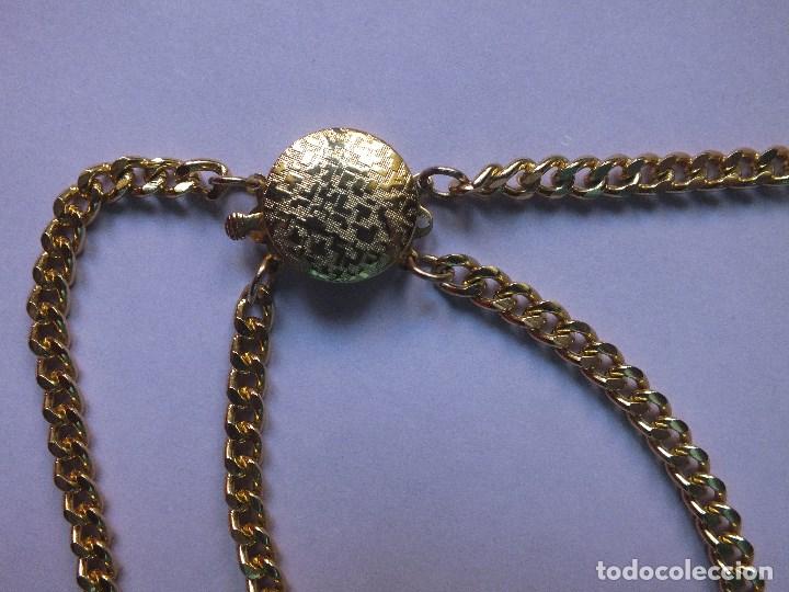 Joyeria: COLLAR DOS VUELTAS CADENA DORADA CON CIERRE Y BOLAS - Foto 8