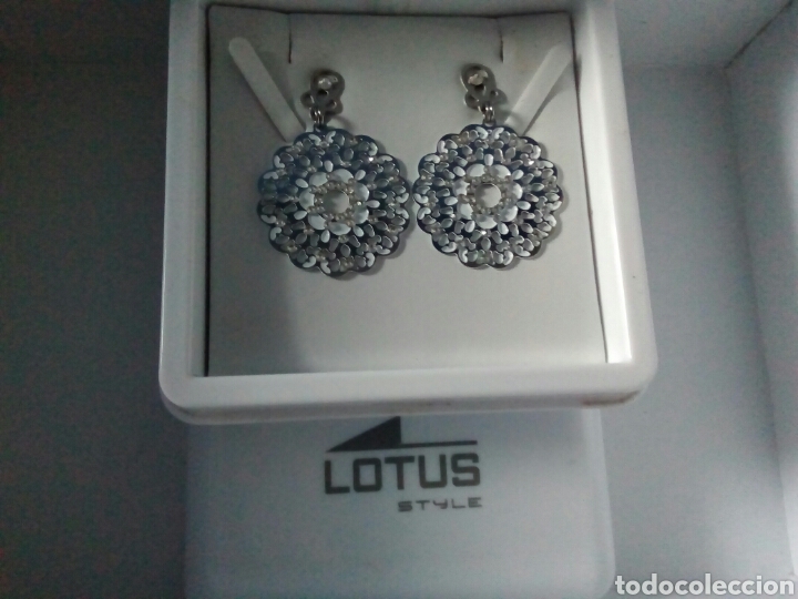 Joyeria: Juego de pendientes lotus - Foto 1