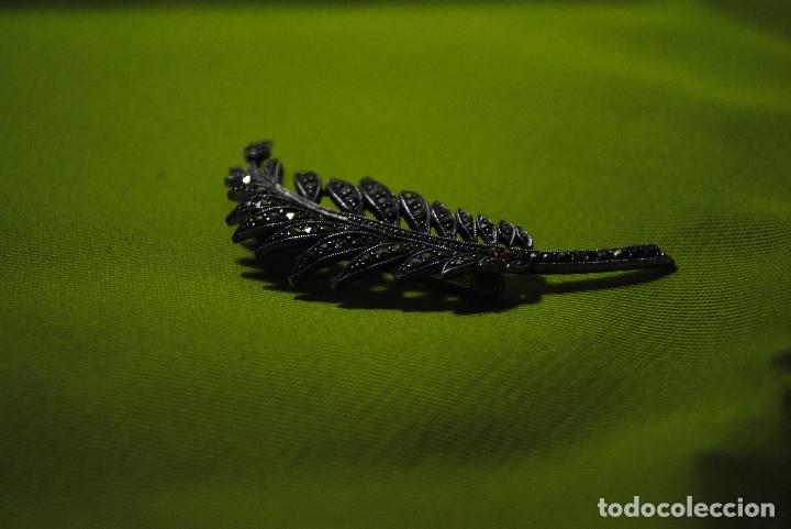 Joyeria: Broche Marcasitas Pluma - Foto 4