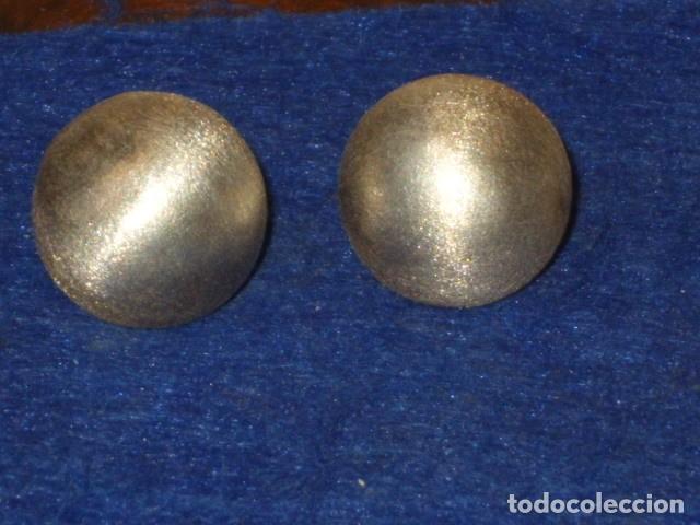 Joyeria: PENDIENTES DE BOLA DE PLATA 925.VINTAGE. - Foto 1