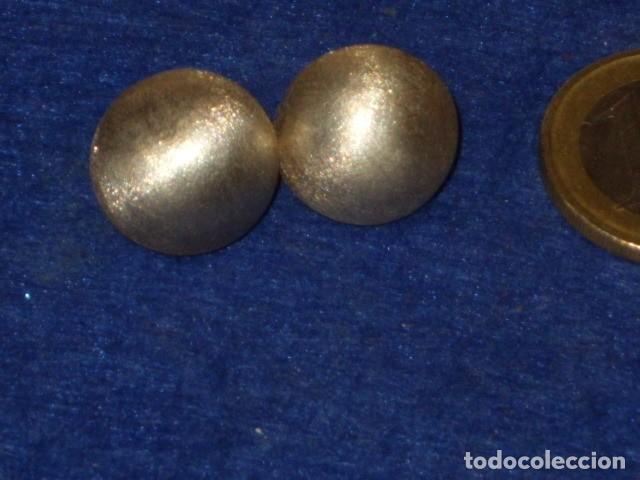 Joyeria: PENDIENTES DE BOLA DE PLATA 925.VINTAGE. - Foto 3