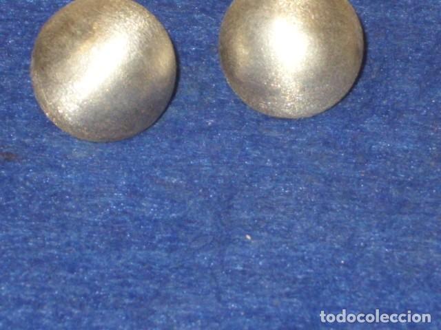 Joyeria: PENDIENTES DE BOLA DE PLATA 925.VINTAGE. - Foto 4