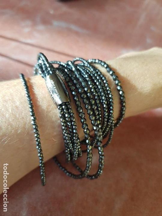 Joyeria: Preciosa pulsera-collar de hematites. - Foto 2