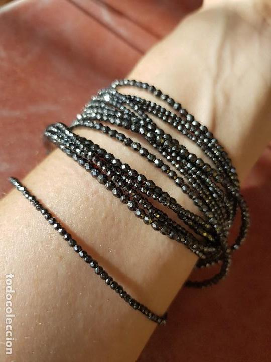 Joyeria: Preciosa pulsera-collar de hematites. - Foto 4