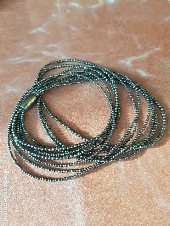 Joyeria: Preciosa pulsera-collar de hematites. - Foto 1