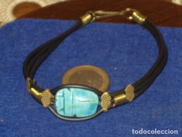 Joyeria: PULSERA ESCARABAJO EGIPCIO. - Foto 3
