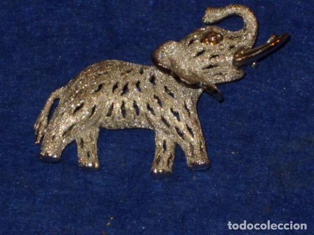 Joyeria: BROCHE ELEFANTE RODIADO.VINTAGE. - Foto 3