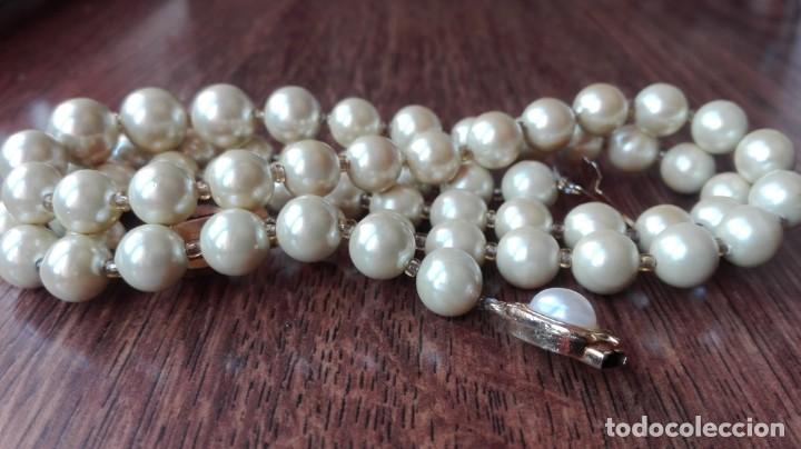 Joyeria: Collar y pulsera de perlas imantadas. - Foto 2