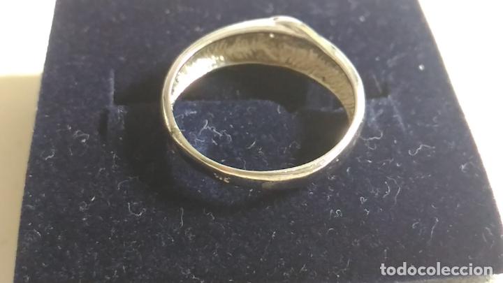 Joyeria: ANILLO EN FORMA DE CINTURON. METAL PLATEADO - Foto 3