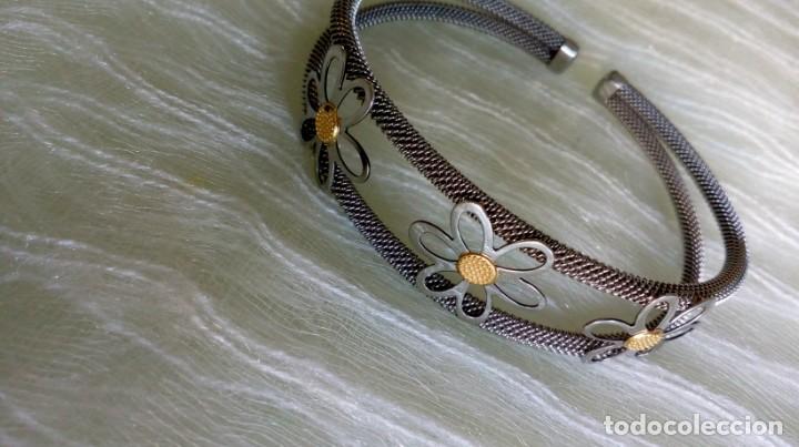 Joyeria: Pulsera de mujer de acero y oro - Foto 1
