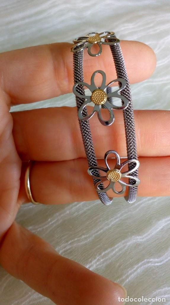 Joyeria: Pulsera de mujer de acero y oro - Foto 6