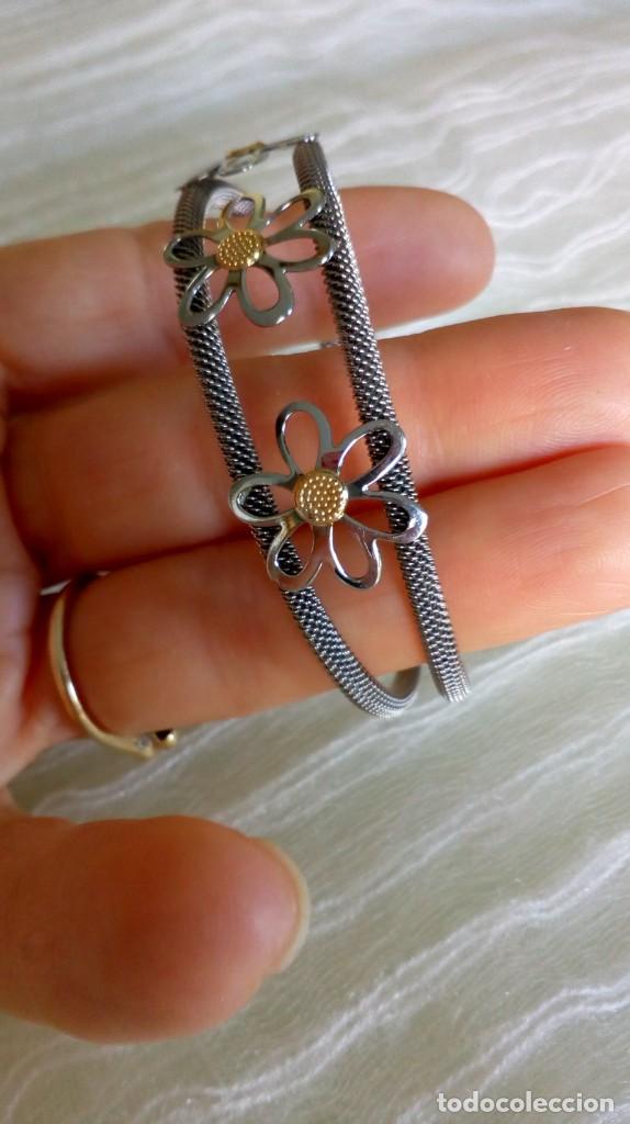 Joyeria: Pulsera de mujer de acero y oro - Foto 7