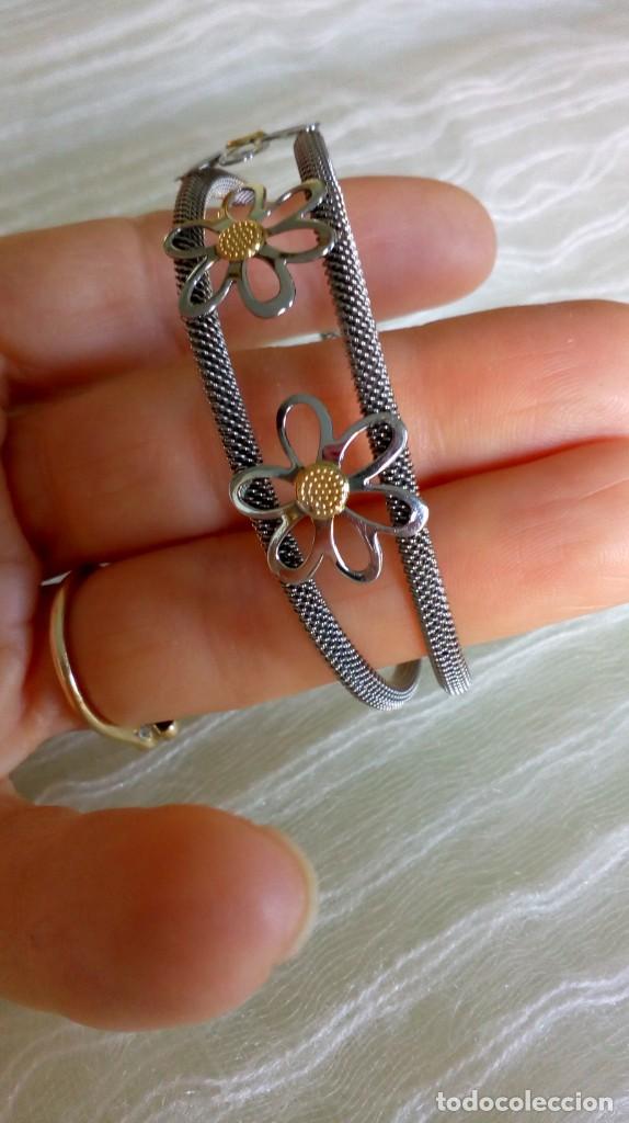 Joyeria: Pulsera de mujer de acero y oro - Foto 8