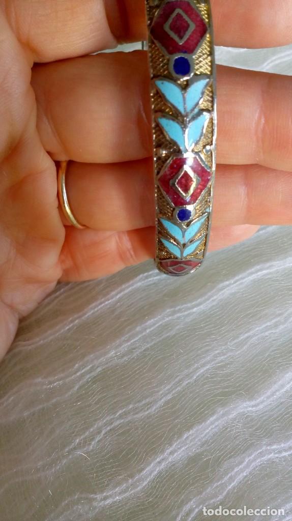 Joyeria: pulsera plateada y esmaltes de colores - Foto 4