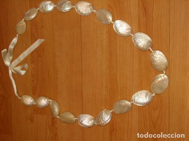 Joyeria: COLLAR DE CONCHAS NACAR O MADRE PERLA. - Foto 2