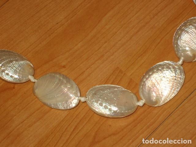 Joyeria: COLLAR DE CONCHAS NACAR O MADRE PERLA. - Foto 3