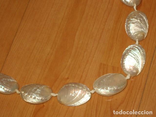 Joyeria: COLLAR DE CONCHAS NACAR O MADRE PERLA. - Foto 4