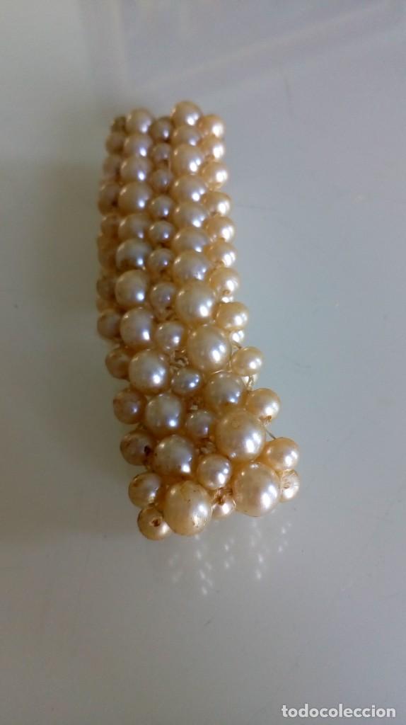 Joyeria: Antigua pulsera de simil perlas - Foto 3