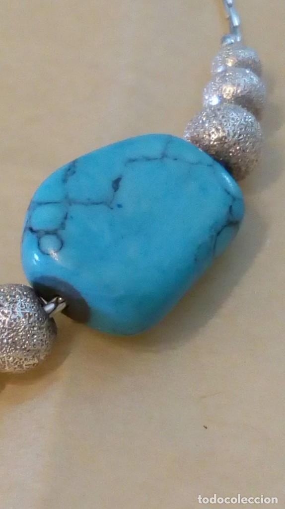 Joyeria: Pulsera de plata y turquesa - Foto 10
