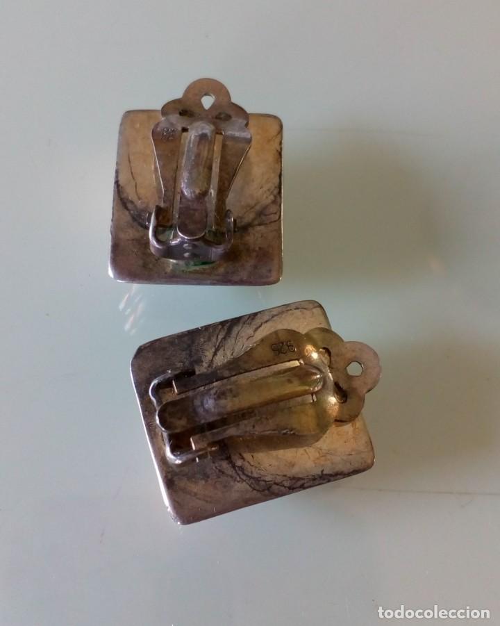 Joyeria: Par de pendientes de plata 925 - Foto 2