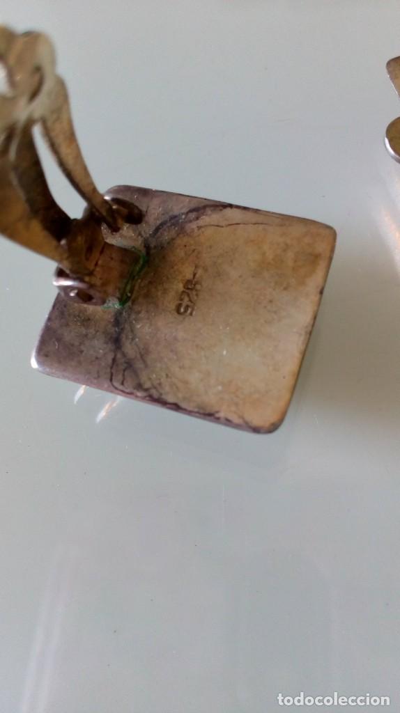 Joyeria: Par de pendientes de plata 925 - Foto 3