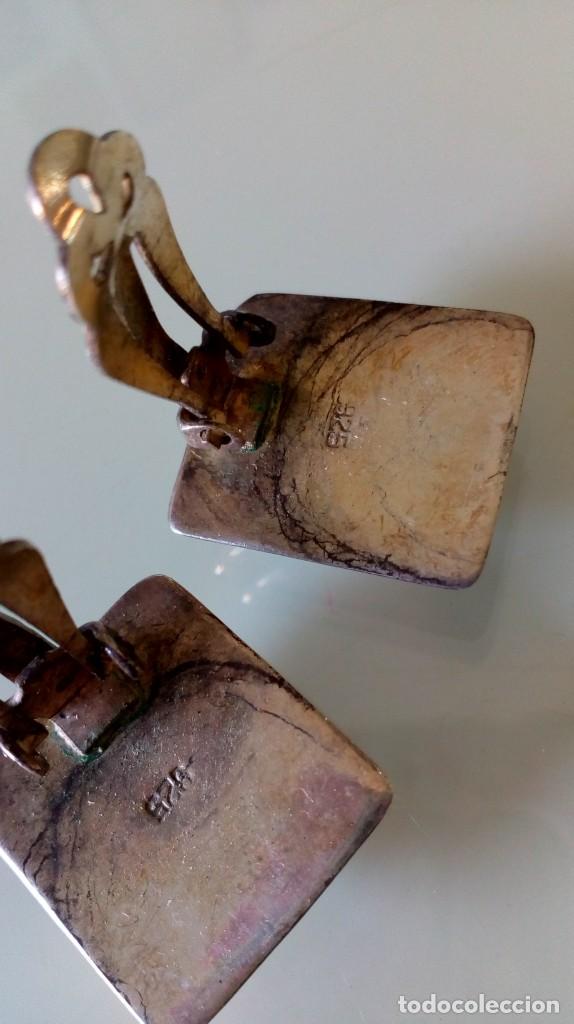 Joyeria: Par de pendientes de plata 925 - Foto 4