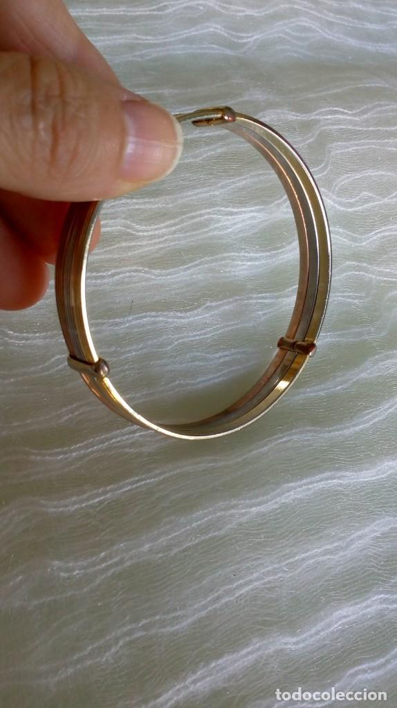 Joyeria: Pulsera dorada en tres tonos - Foto 2
