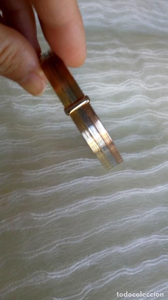 Joyeria: Pulsera dorada en tres tonos - Foto 6