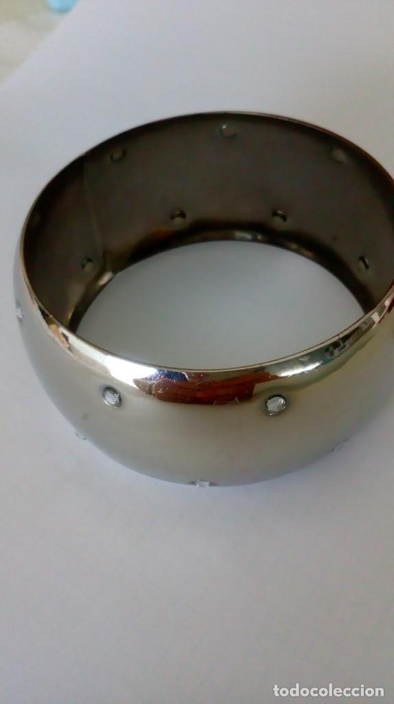 Joyeria: Brazalete plateado con pedrer&iacute;a - Foto 3