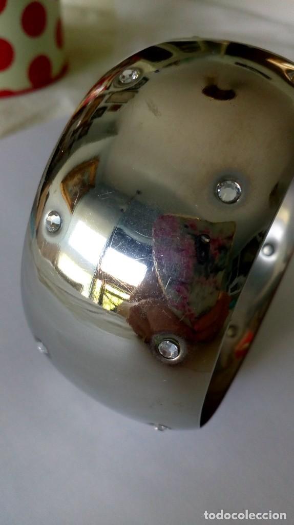 Joyeria: Brazalete plateado con pedrer&iacute;a - Foto 5