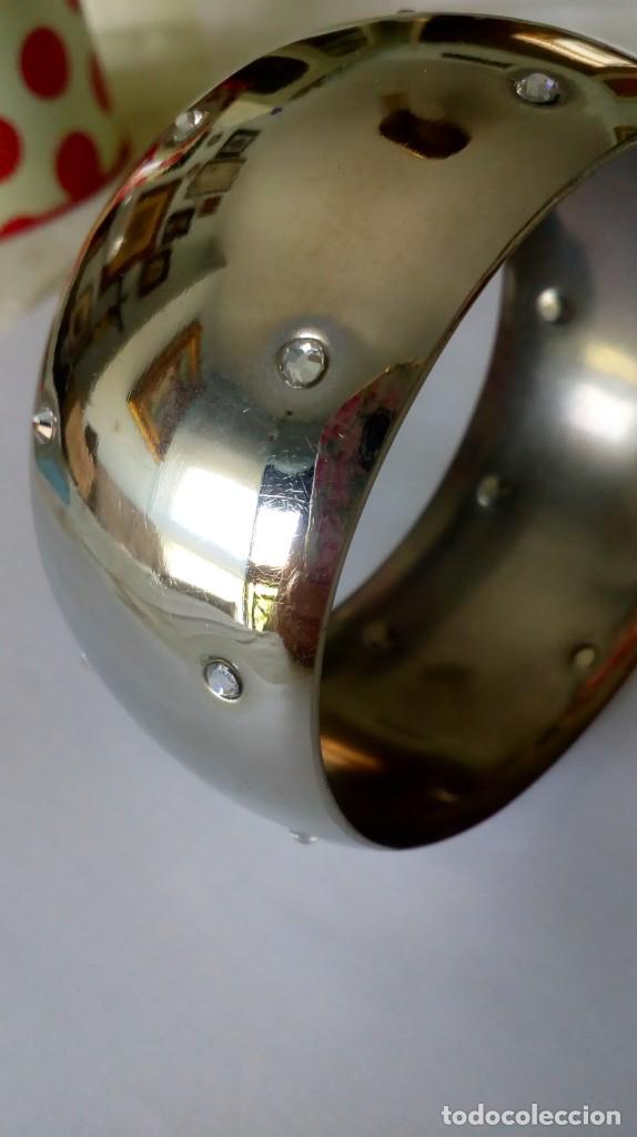 Joyeria: Brazalete plateado con pedrer&iacute;a - Foto 6