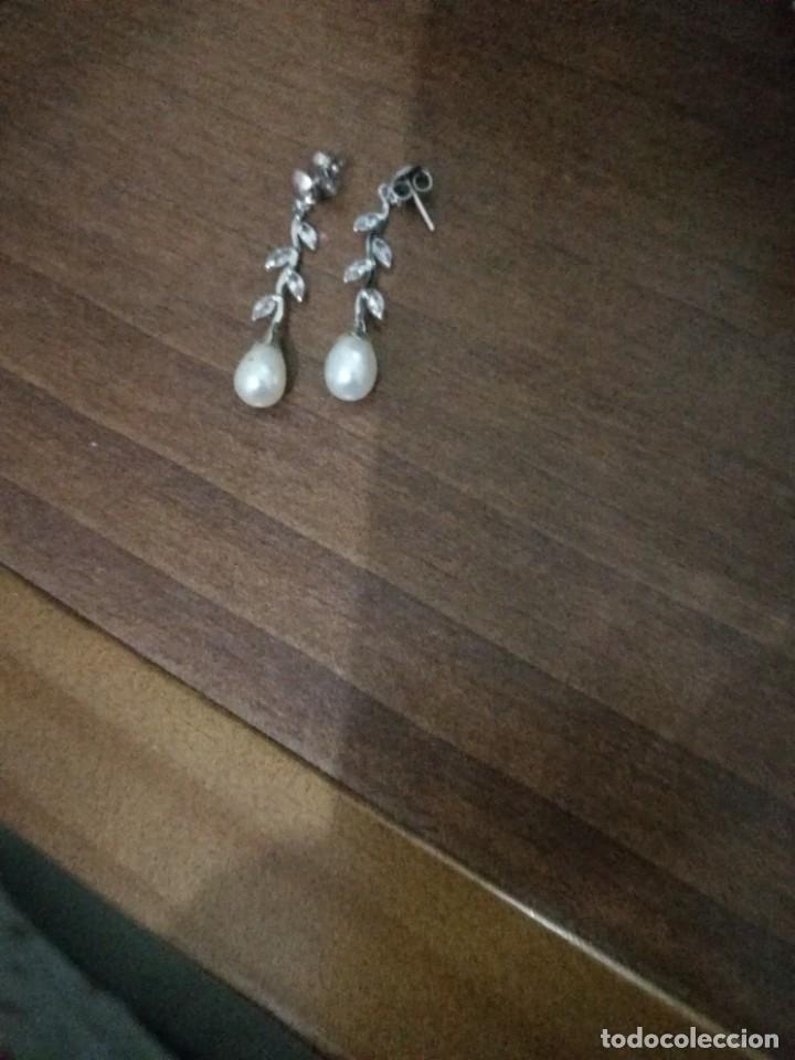 Joyeria: pendientes oro blanco - Foto 2
