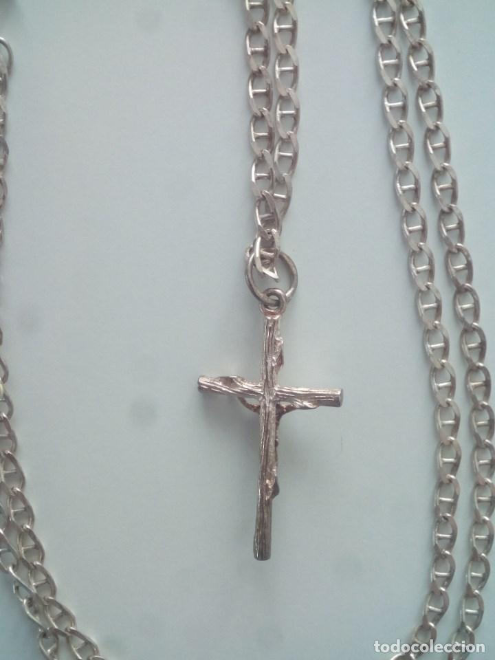Joyeria: PLATA, CADENA CON CRISTO. - Foto 3