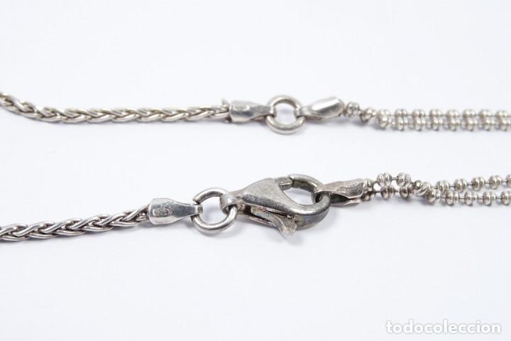 Joyeria: Original pulsera plata 925 dos tipos de eslab&oacute;n - Foto 6