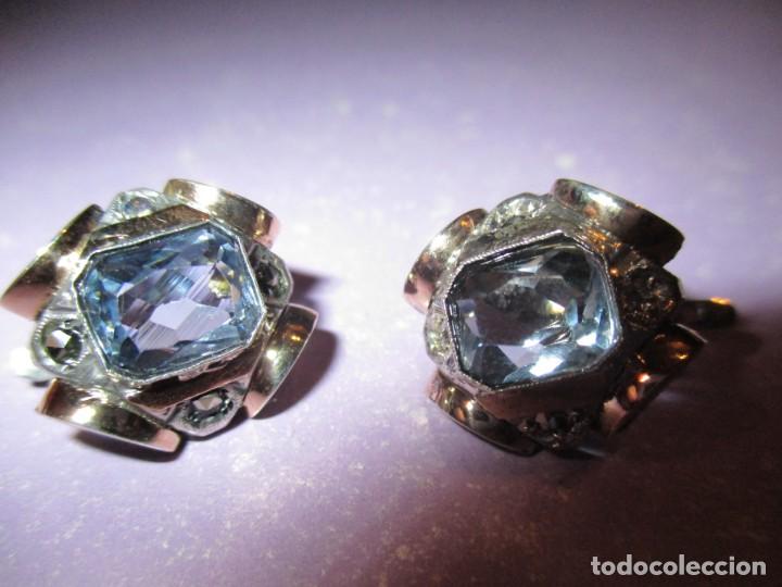 Joyeria: pendientes y  broche  plata - Foto 2