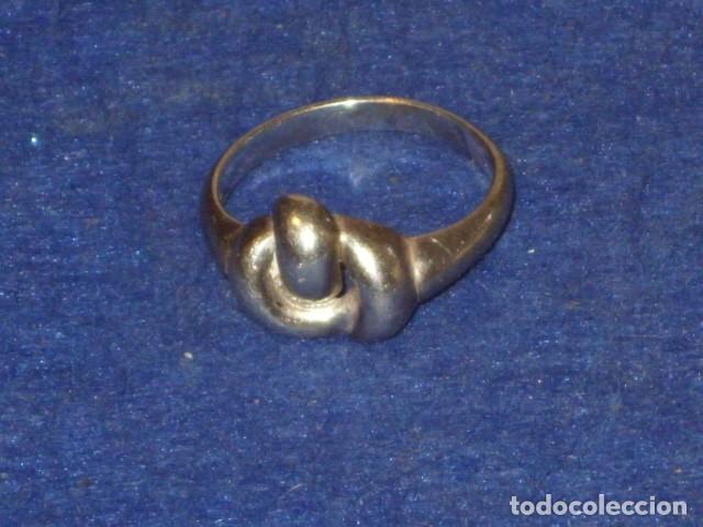 Joyeria: ANILLO DE PLATA CON CONTRASTE. - Foto 4